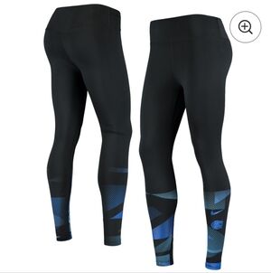 Nike Black Florida Gators Geometric Performance Leggings 💙💯